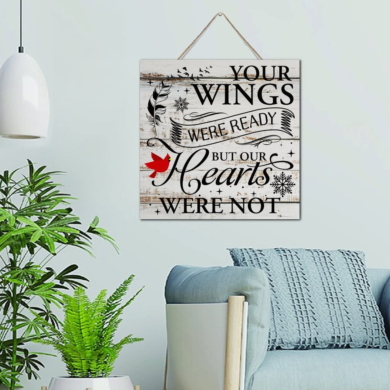 Panneau de décoration murale vintage en bois véritable de format carré 30,5 x 30,5 cm