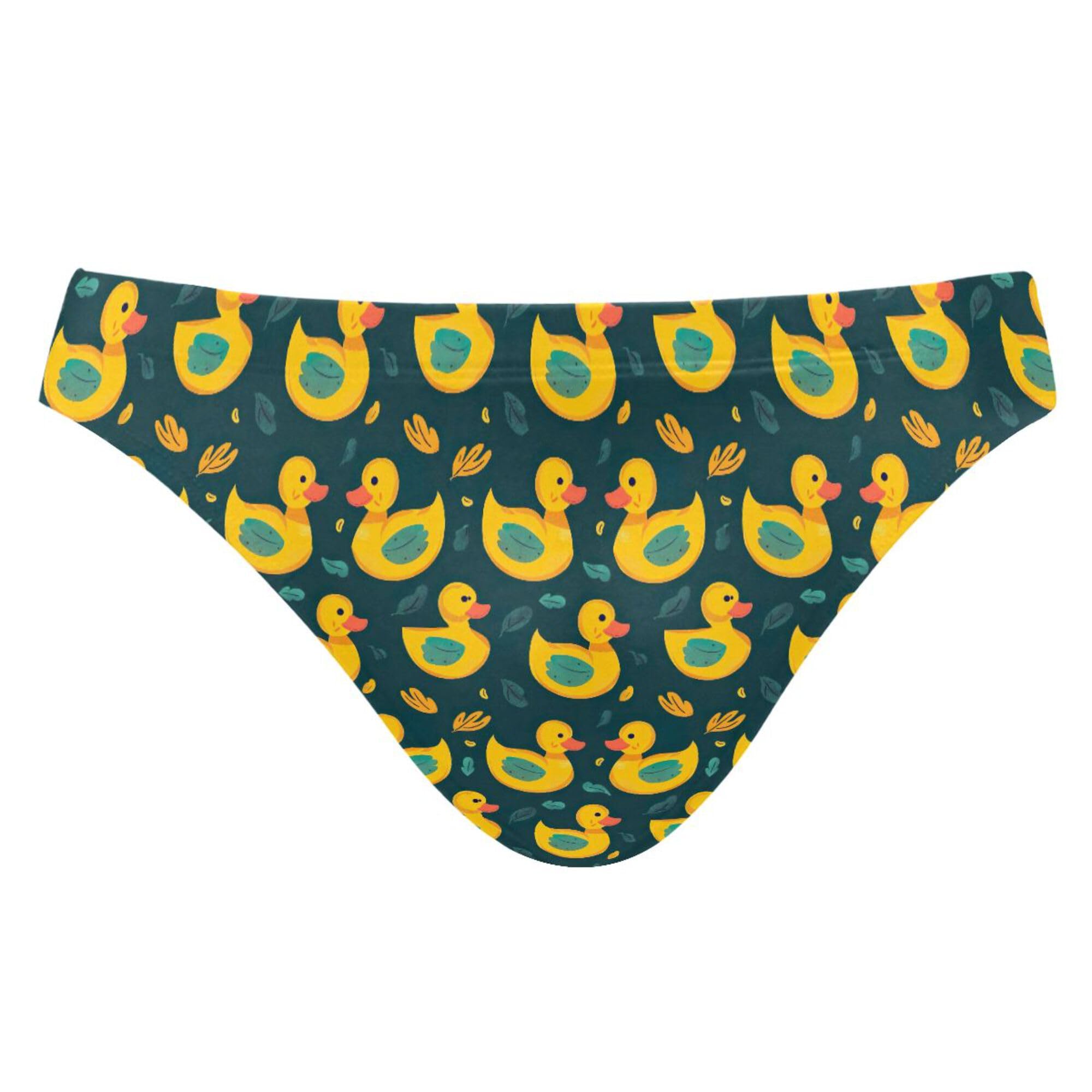 Little Yellow Duck Cute Animal Swim Briefs for Men Bikini Swimwear Boys Short XXL B0403371
