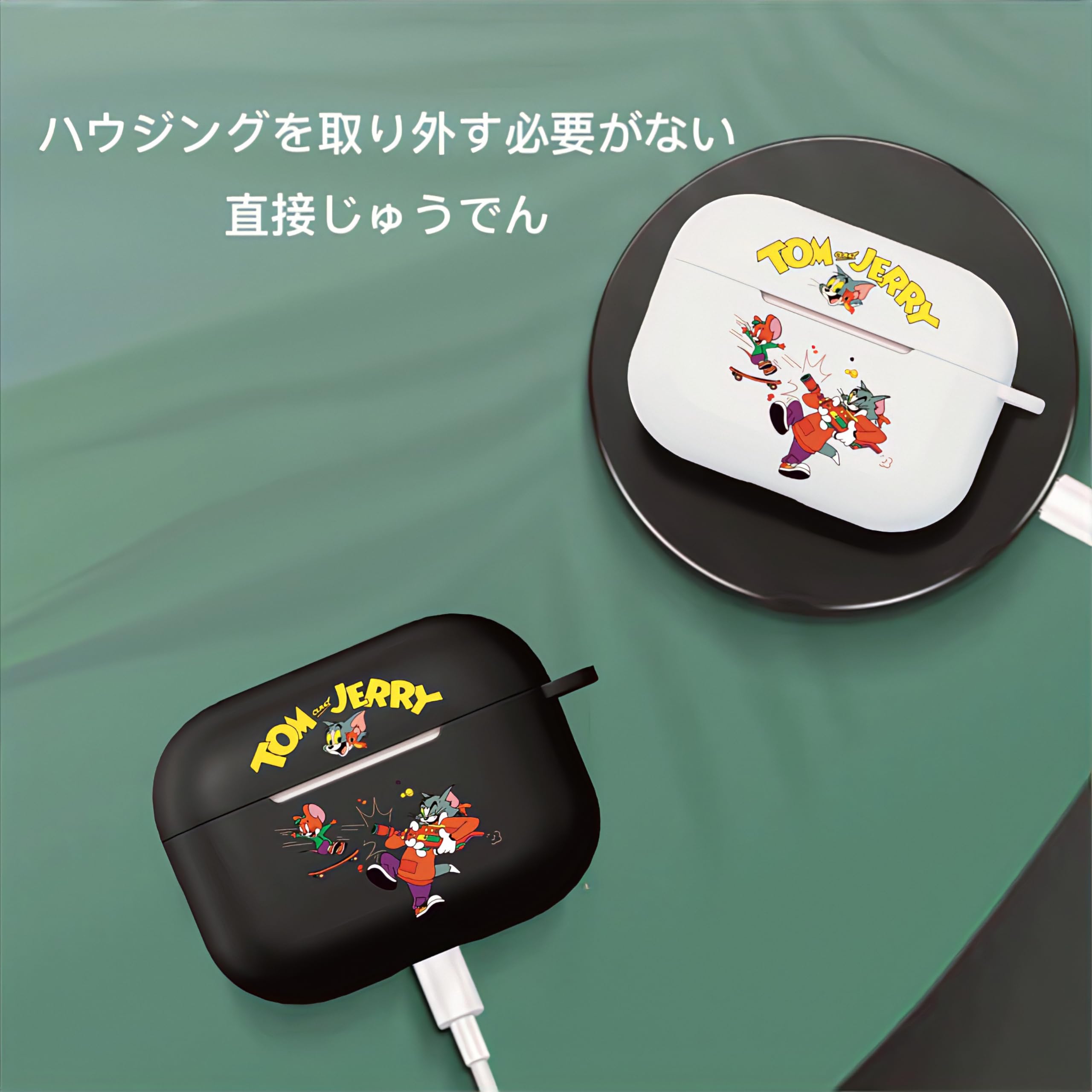 Amazon | Airpods Pro2ケース トムとジェリー AirPodsPro2 ケース