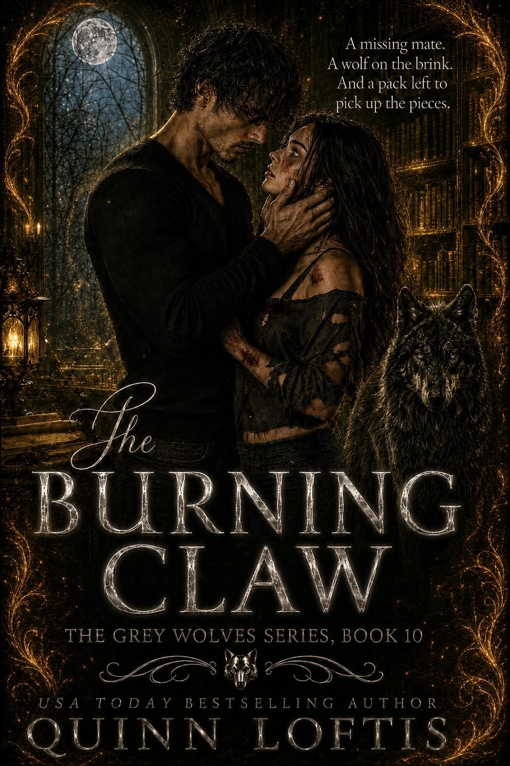The Burning Claw: Book 10, The Grey Wolves Series