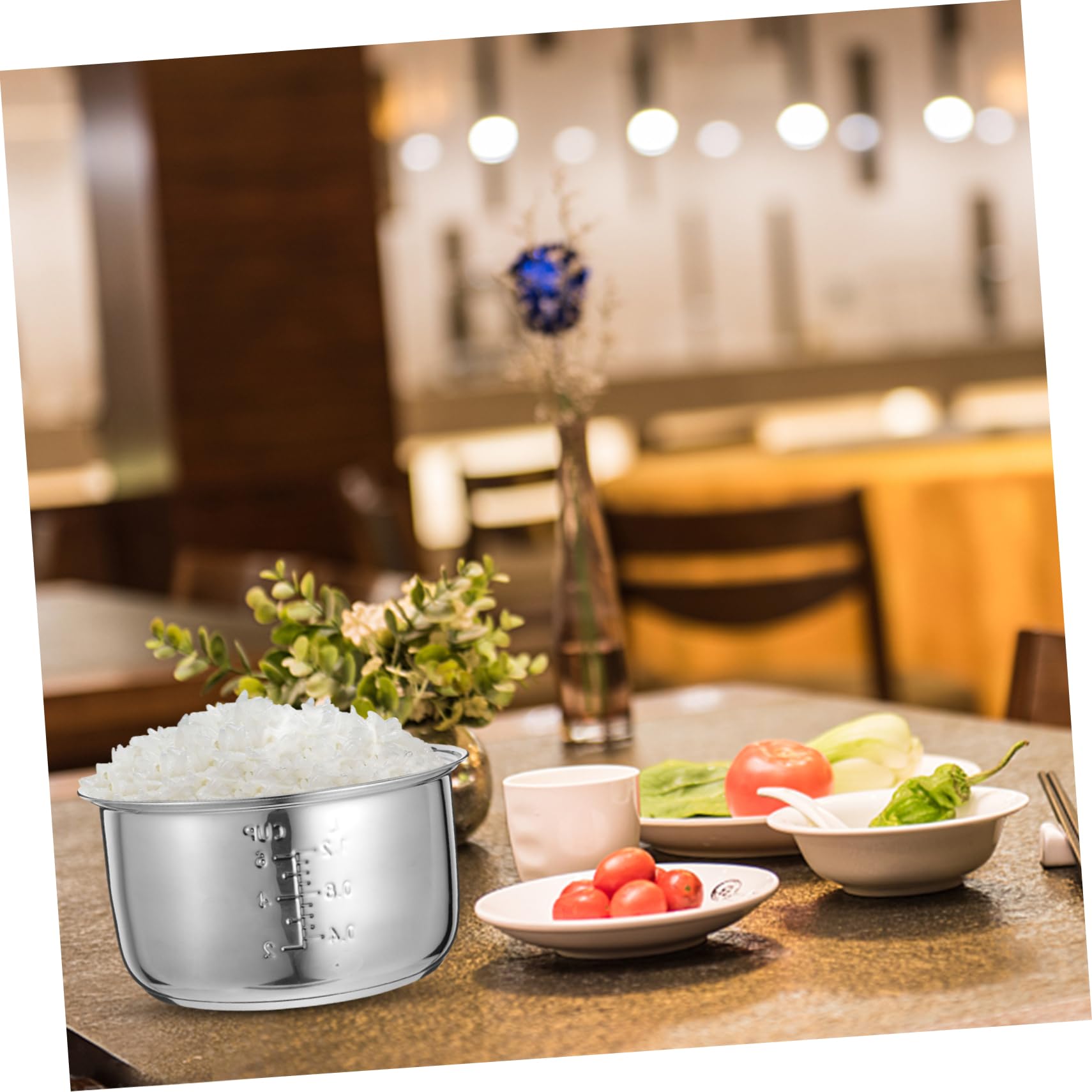 TOPBATHY Doublure de cuiseur à riz pot intérieur cuiseur cuve de rice cooker le pot intérieur du riz Pot intérieur non strict récipient de cuisson antiadhésif bol intérieur du cuiseur à riz