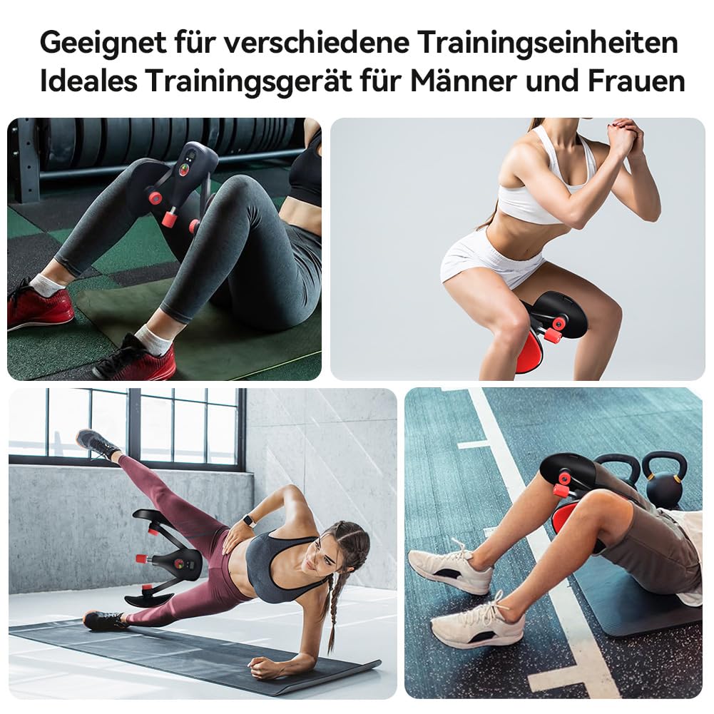 Aohcae Oberschenkeltrainer, Beckenboden Trainingsgerät Beckenbodentrainer, Adduktoren Trainingsgerät Fitness Geräte Zuhause Trainer, Beckenbodentrainer für Frau und Männer, Hüfttraining, Armtraining