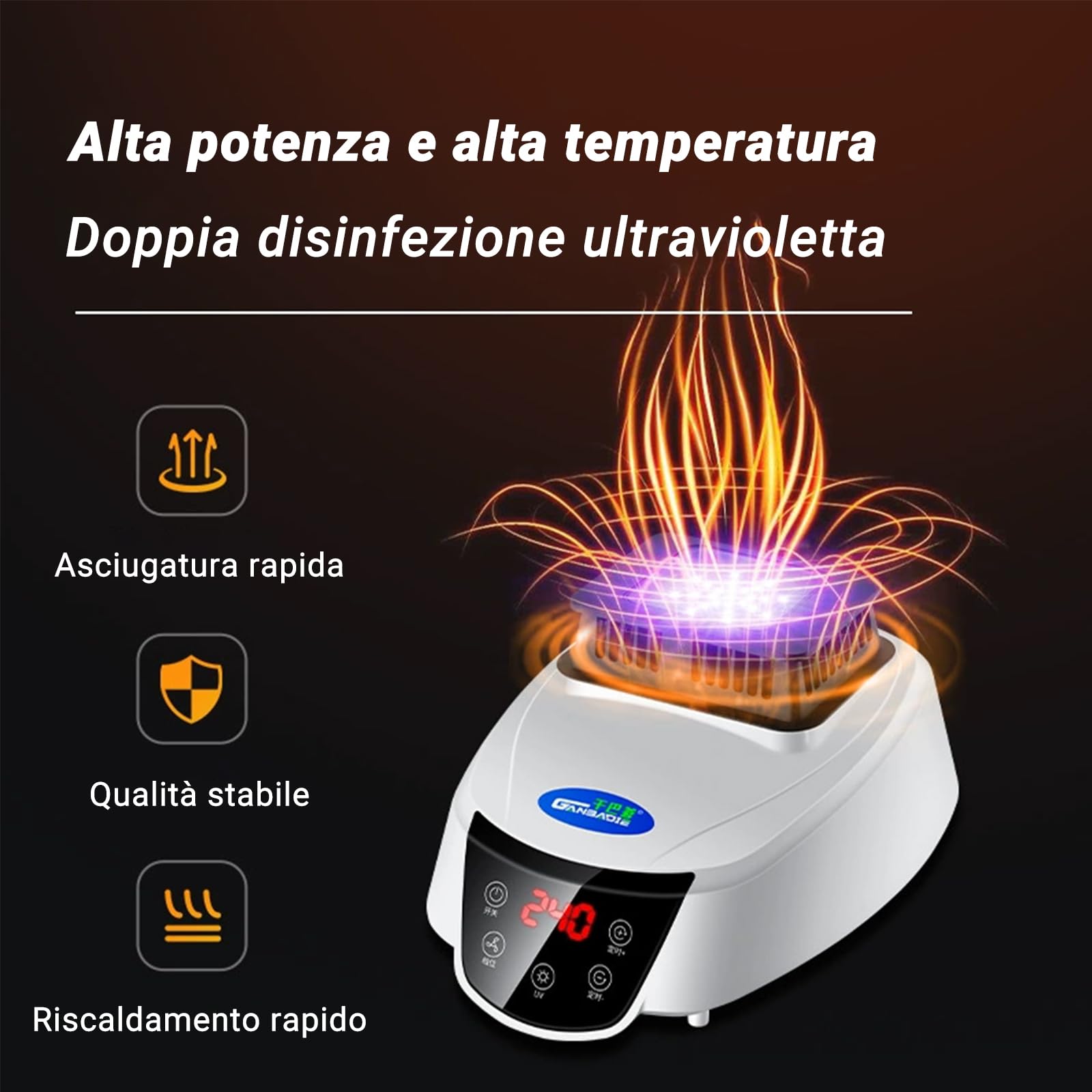 Asciugabiancheria Elettrica portatile con telecomando e timer, stendibiancheria pieghevole a 3 livelli con coperchio, ideale per interni e appartamenti, Grey