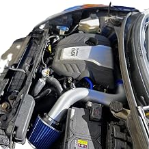 EMUNA COMPATIBLE PERFORMANCE AIR INTAKE SYSTEM KIT FIT FOR 2013-2017 Hyundai Veloster 1.6L L4 Turbo BLUE