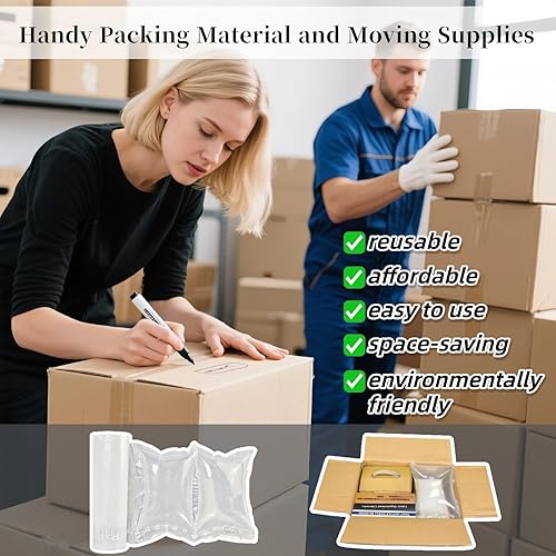 Miniatura 3 de Almohadas de aire grandes para envío, bolsas de aire inflables para embalaje, bolsas de aire de 8.2 x 11.8 pulgadas para embalaje, suministros de