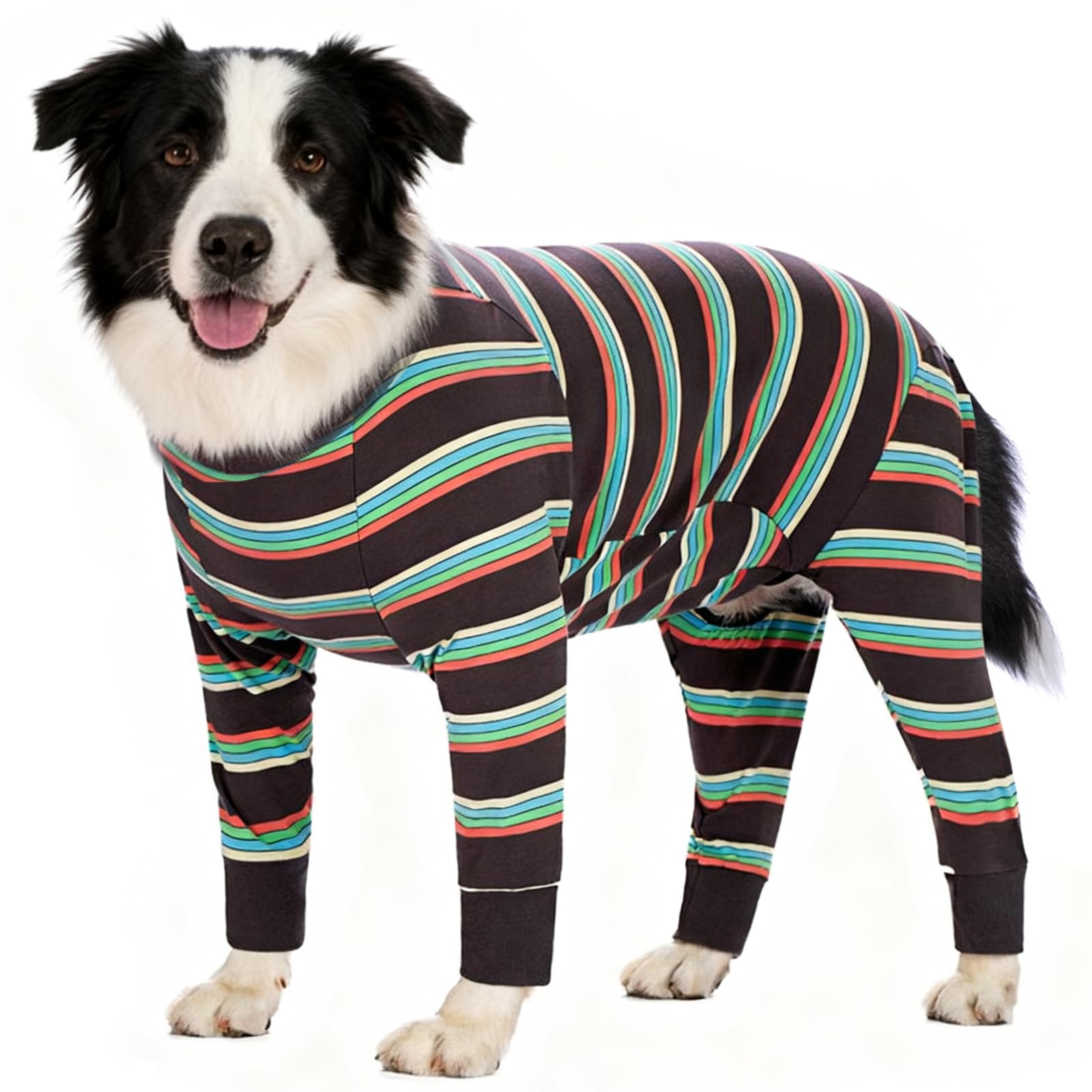 Oslueidy Recovery Suit for Dogs After Surgery - Large Medium Dog Pajamas Bodysuit, Full Body Onesie, Cone Alternative, Prevent Licking, Male Female — image 1