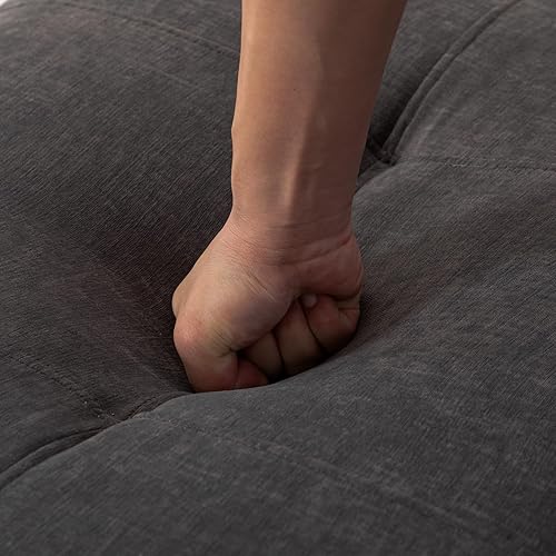 Miniatura 4 de Sofá de dos plazas para sala de estar, sofás pequeños de 2 plazas con consola de almacenamiento, puertos USB y portavasos, sofá modular modular de