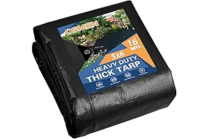 Tarp Heavy Duty Waterproof 5x6ft