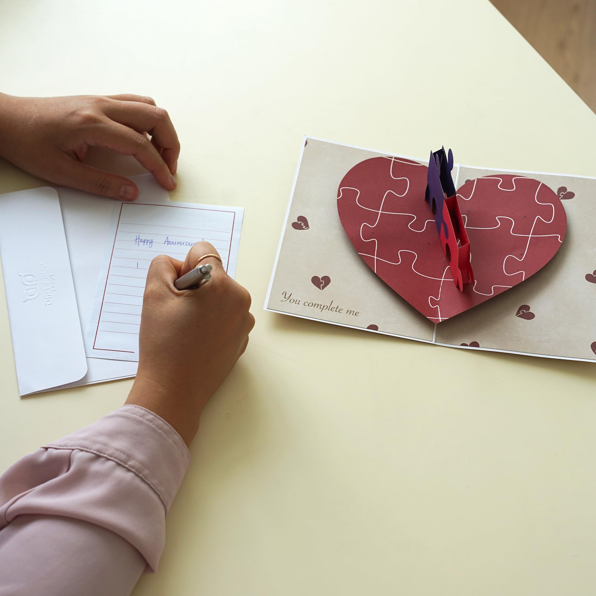 Dirty Pop Cards,T-Rex I Love You This Much 3D Popup Greeting Card, Anniversary, Valentines Day, Birthday Cards For Husband, Wife, Boyfriend, Girlfriend, BFF And More, 1 Notepaper, 1 Envelope - View #8