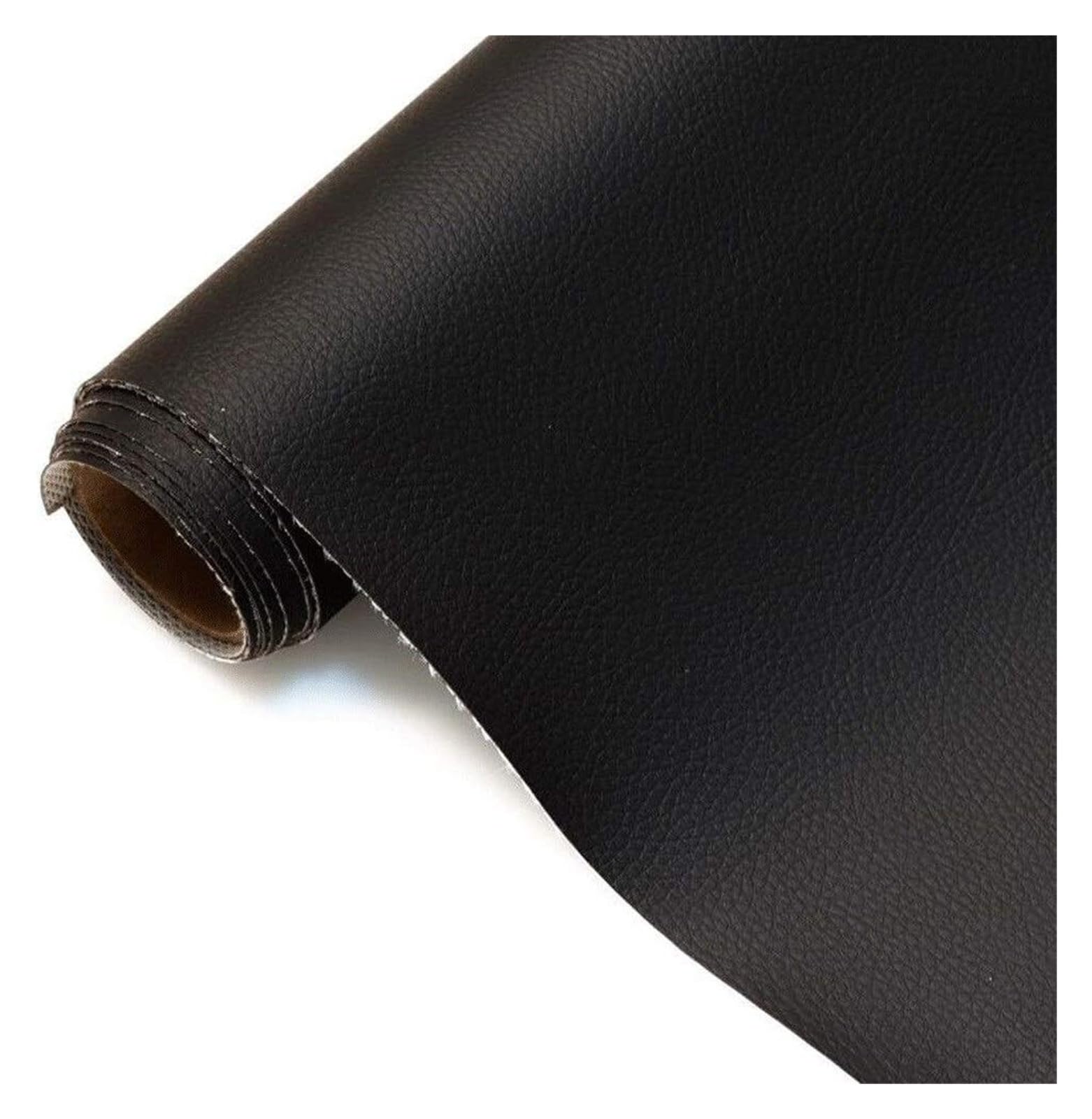 Waterproof Faux Leather Fabric， Faux Leather Fabric 0.7mm PU Litchi Leather Vinyl Sheet 138cm for DIY