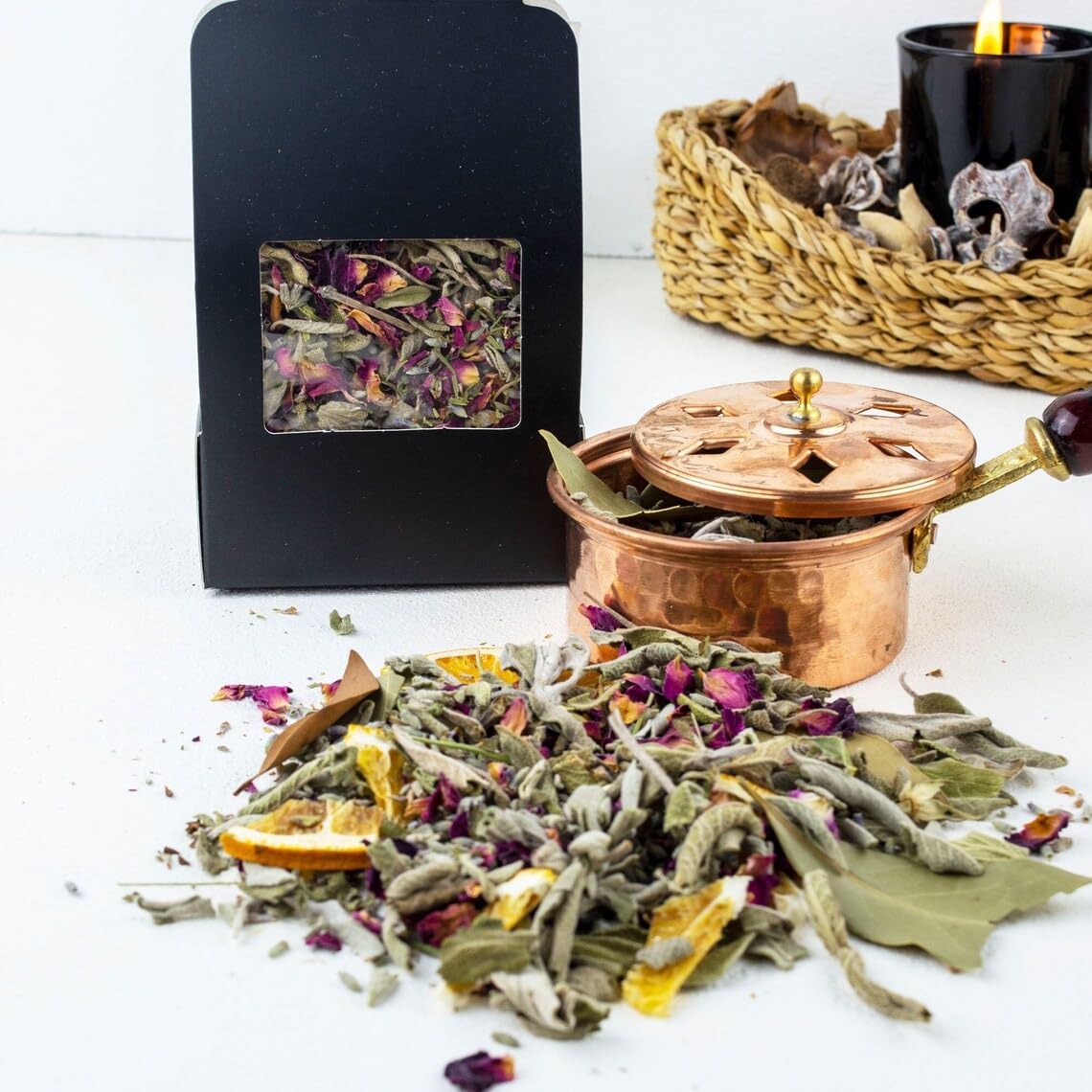 Evil Eye Removal Sage Blend with Powerful Herbs 100 Grams Removes Negativity, Bring Good Vibes Preferences