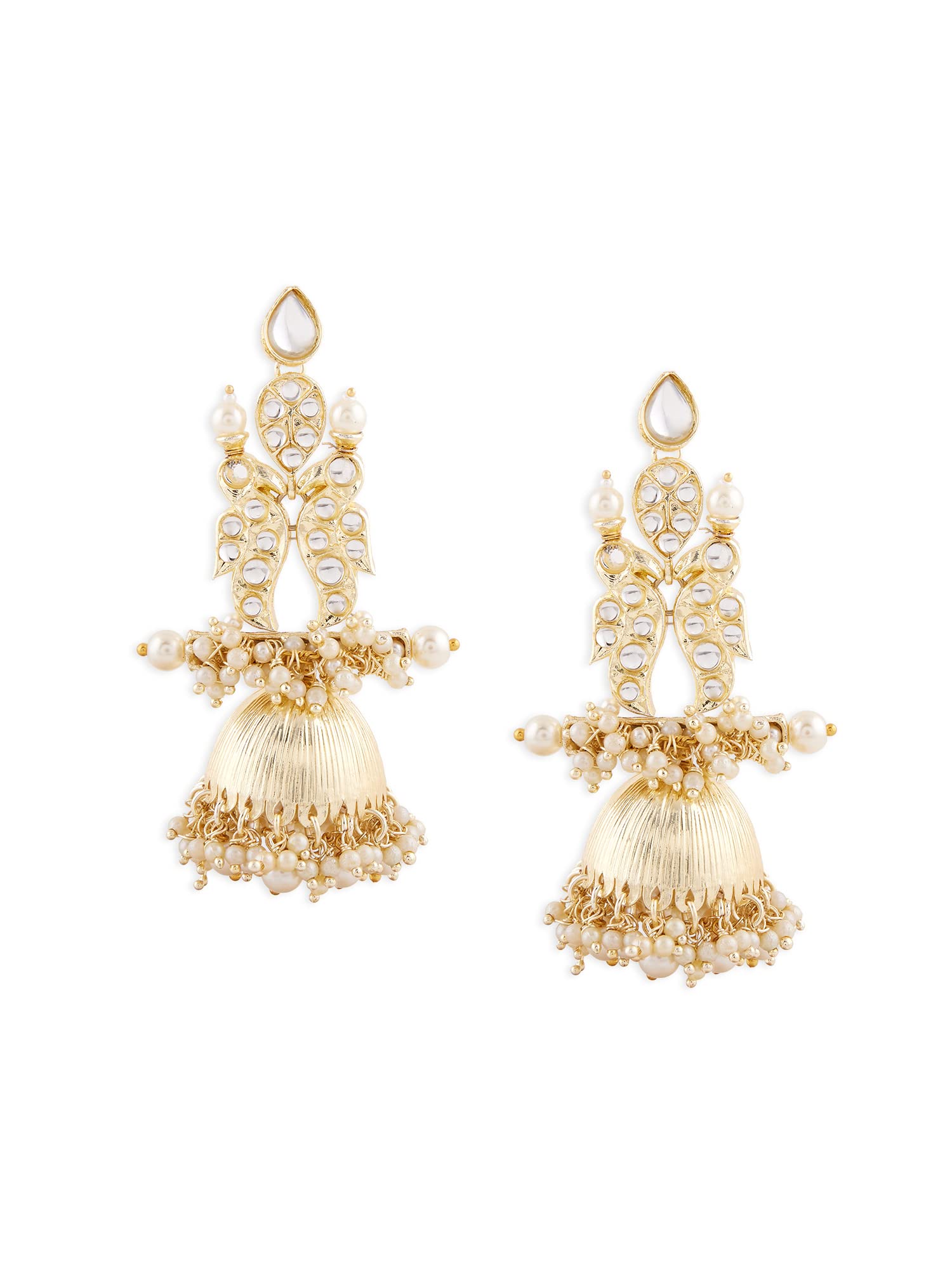 See full amazon price history chart for Zaveri Pearls Gold Tone Traditional Kundan & Pearls Jhumki Earring For Women-ZPFK14613 Zaveri Pearls Gold Tone Traditional Kundan & Pearls Jhumki Earring For Women-ZPFK14613 (B0BCGB2NZR) Amazon Price History, Amazon Price Tracker