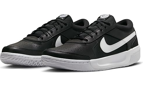 Amazon.com | Nike Men's Low-Top Sneakers, Black White, 9