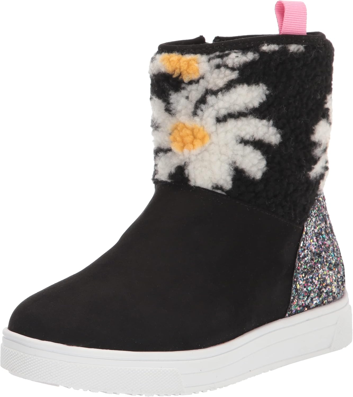 Steve Madden Girls Shoes Girls Trippe Fashion Boot, Black, 2 Little Kid
