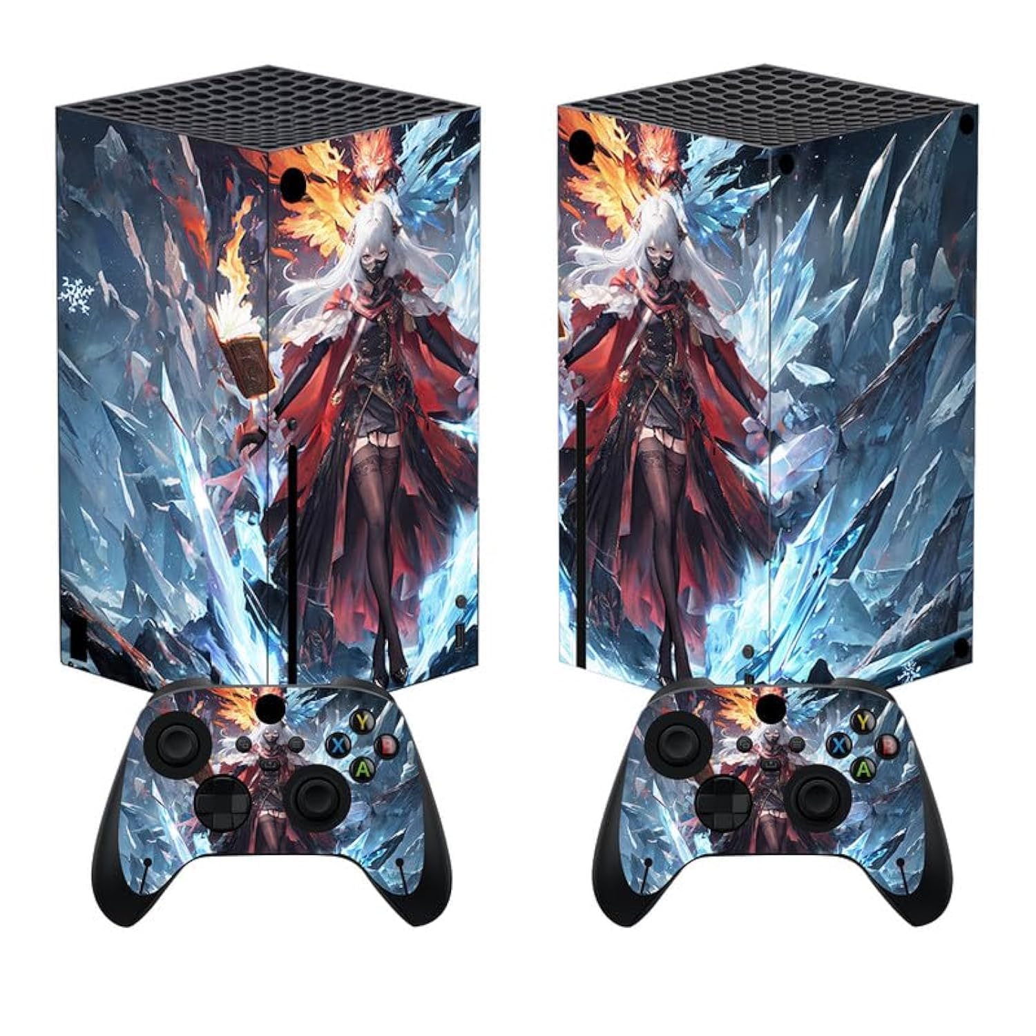 playvital Autocollant Manette pour Xbox Series X Accessoires Protection,Stickers pour Xbox Series X Console Skin-Convocation Alchimiste
