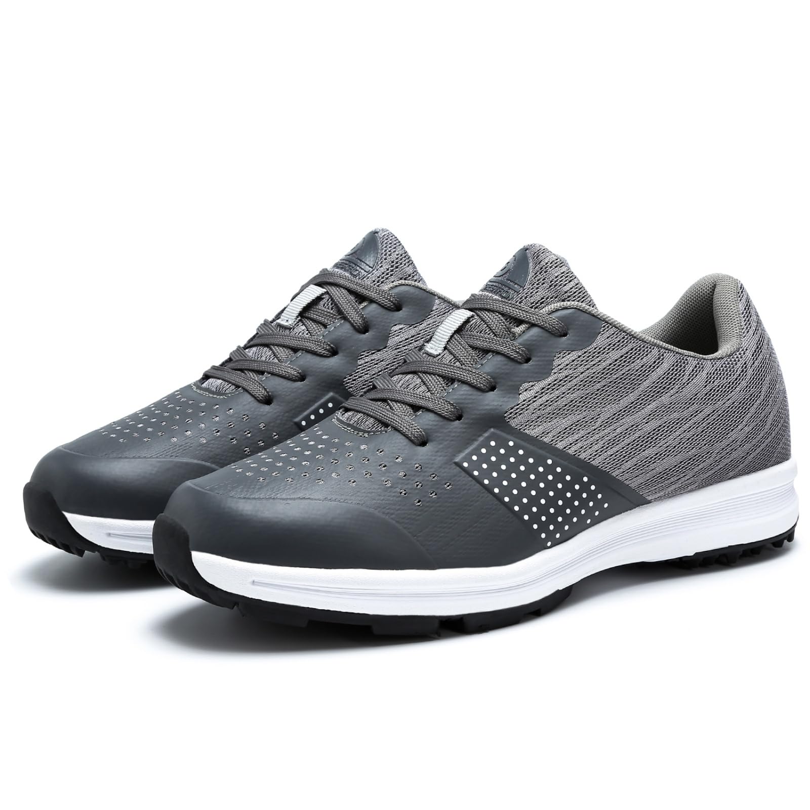 Atmungsaktive Herren Golfschuhe Spikeless Profi Golfschuhe Bequeme rutschfeste Laufschuhe Für Outdoor Aktivitäten