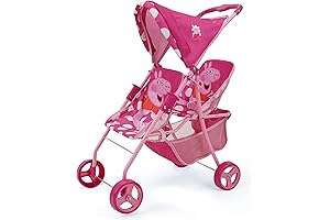 Peppa Pig: Twin Stroller - Spoil Your Precious Dolls!