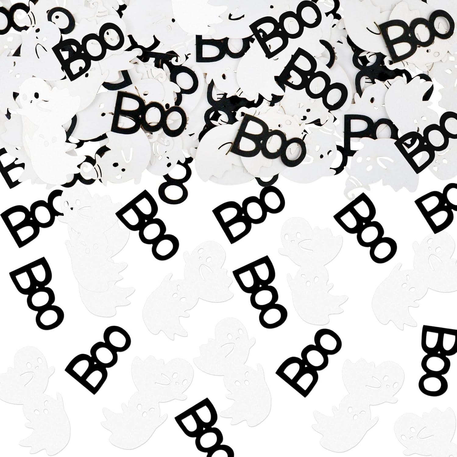 Keaziu 100Pcs Halloween Table Confetti Spooky one Happy