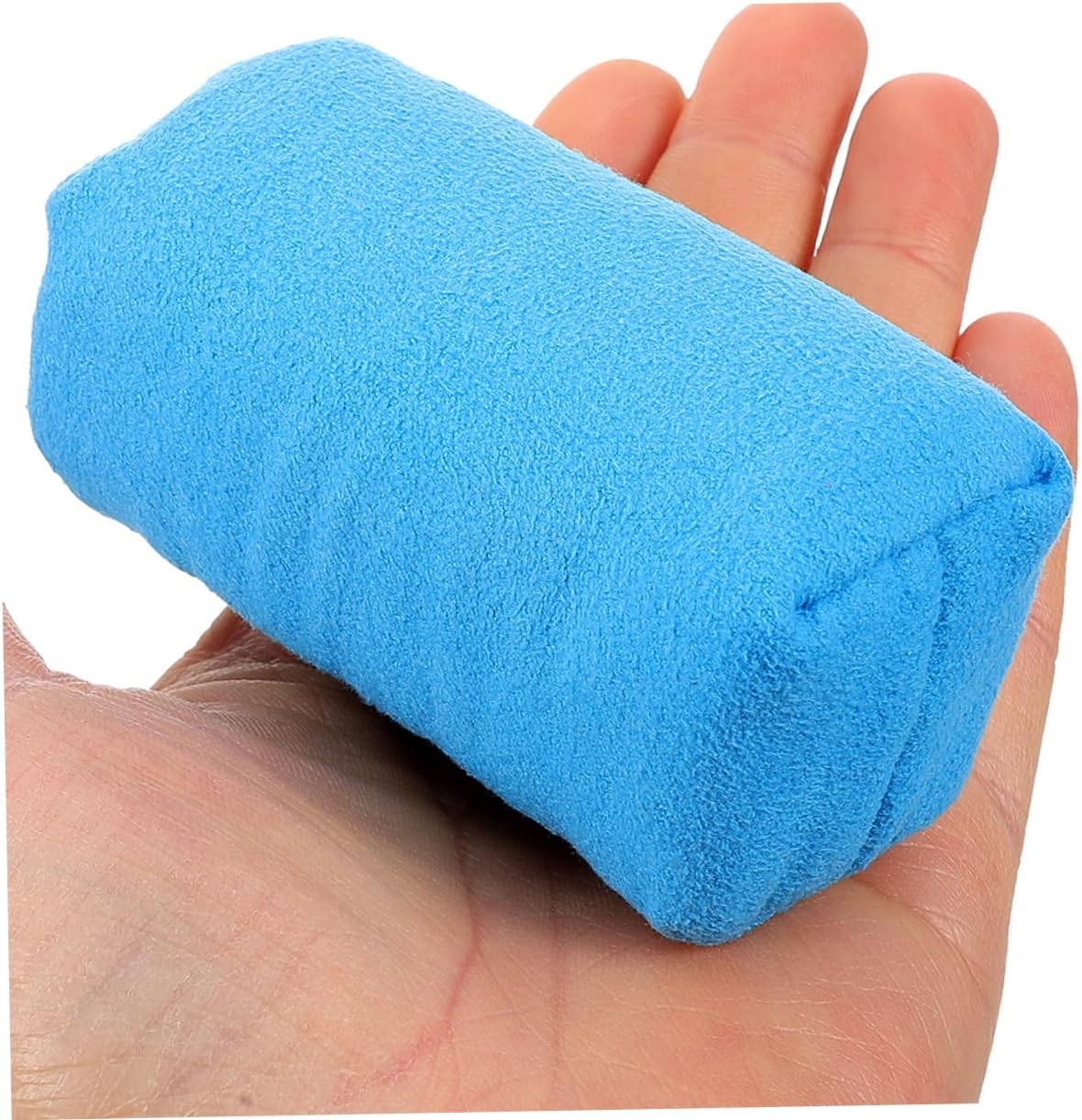 2pcs Tire Dressing Sponge Applicator Pads for Car Waxing and Detailing Multi Functional Buffing Sponge for Car Wash Interior and Wheel Maintenance Compact Design for and Storage