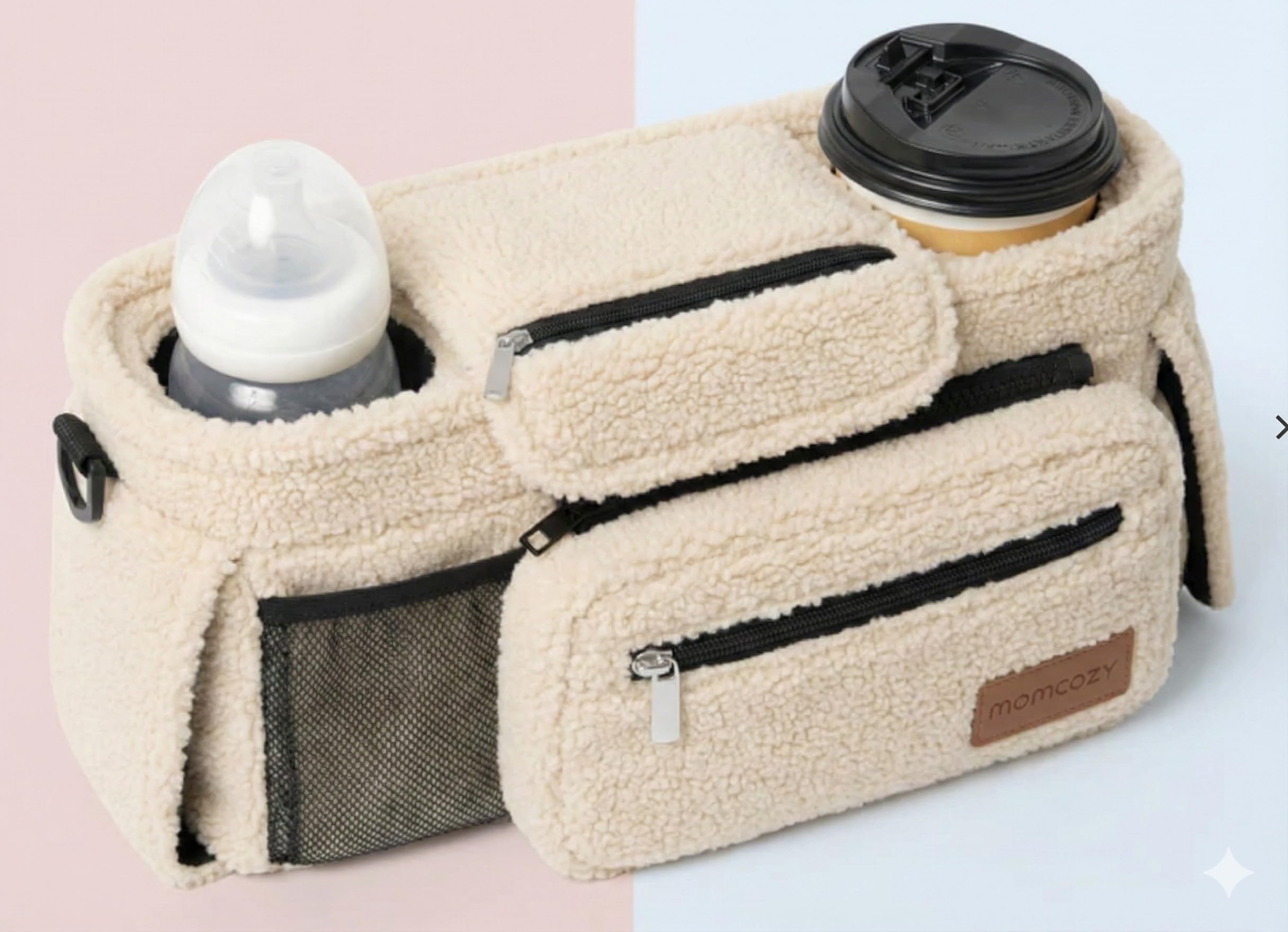 Diaper Caddy Organizer, Portable Nursery Storage for Baby Essentials