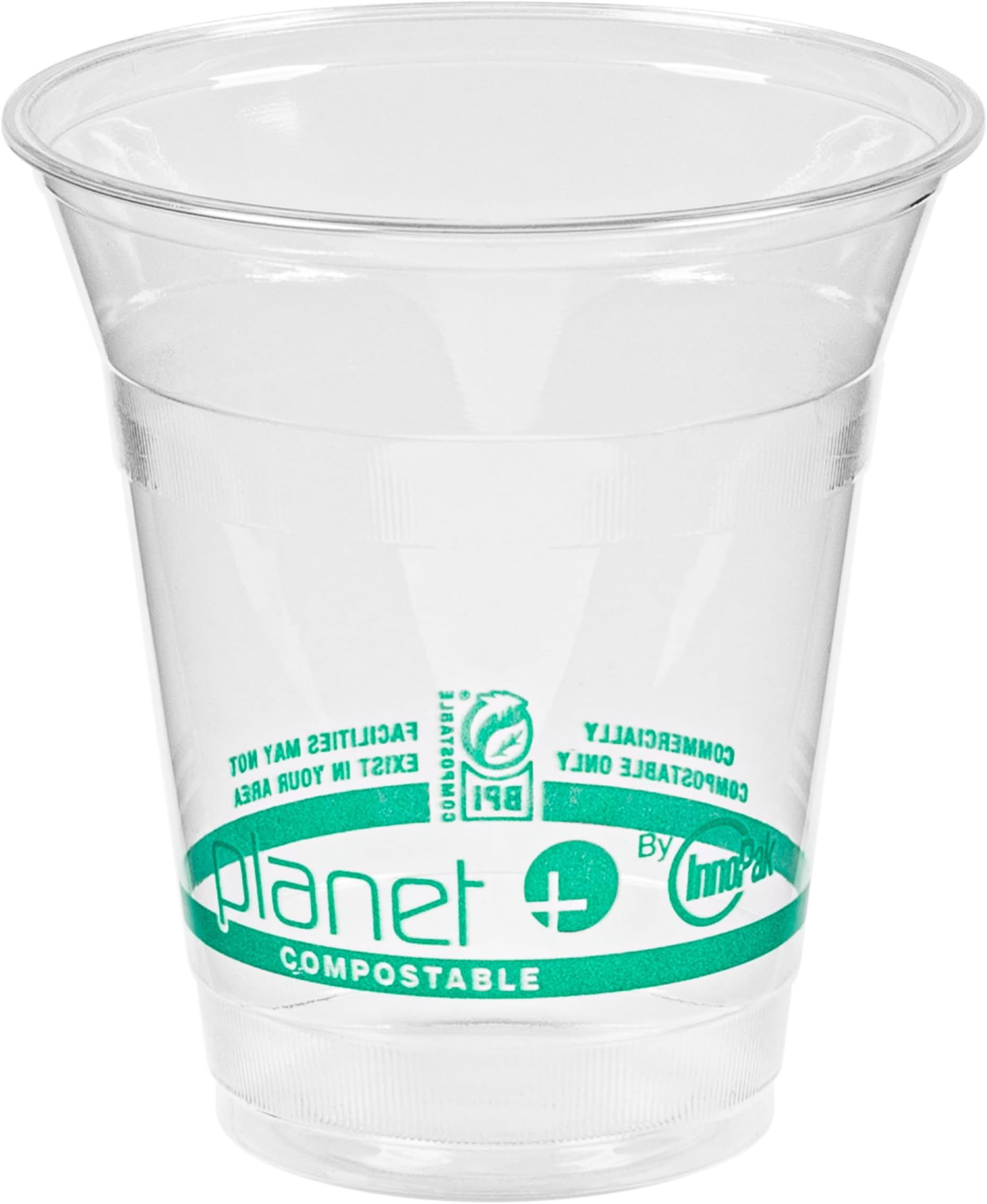Jaya 100% Compostable PLA Clear Cold Cup, 12-Ounce, 1000-Count Case by Stalkmarket