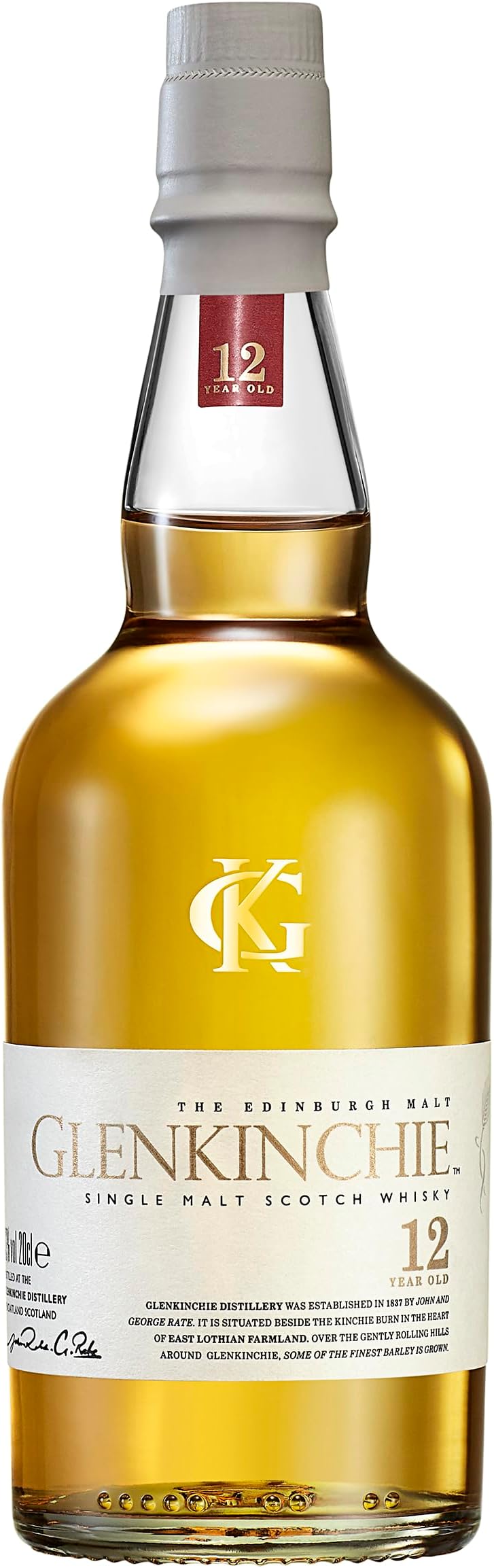 12 Year Old Single Malt Scotch Whisky | 43% vol | 20cl | Light Bodied | Sweet & Creamy | Single Malt Whisky Matured at Least 12 Years | Scotch Whisky | Herbal | Drying Finish