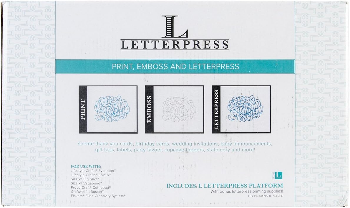 We R Memory Keepers Letterpress Platform Kit