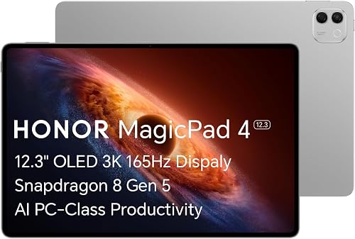 HONOR MagicPad4 (12,3 pouces, Wi-Fi) YLE-W09 256 Go de st…