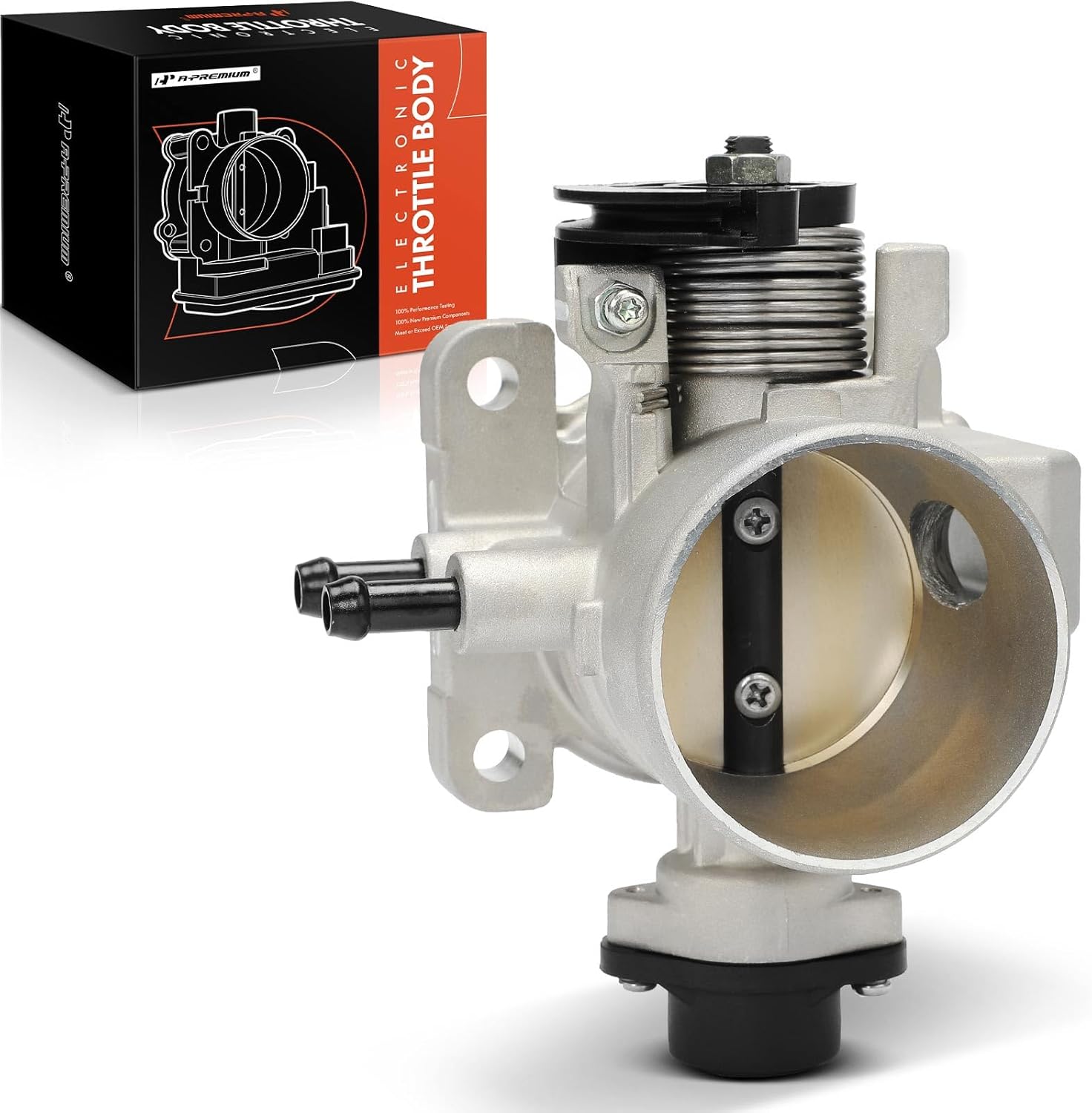 A-Premium Electronic Throttle Body Assembly Compatible with Hyundai Accent 2006-2011 & Kia Rio 2006-2009, Rio5 2006-2011, 1.6L