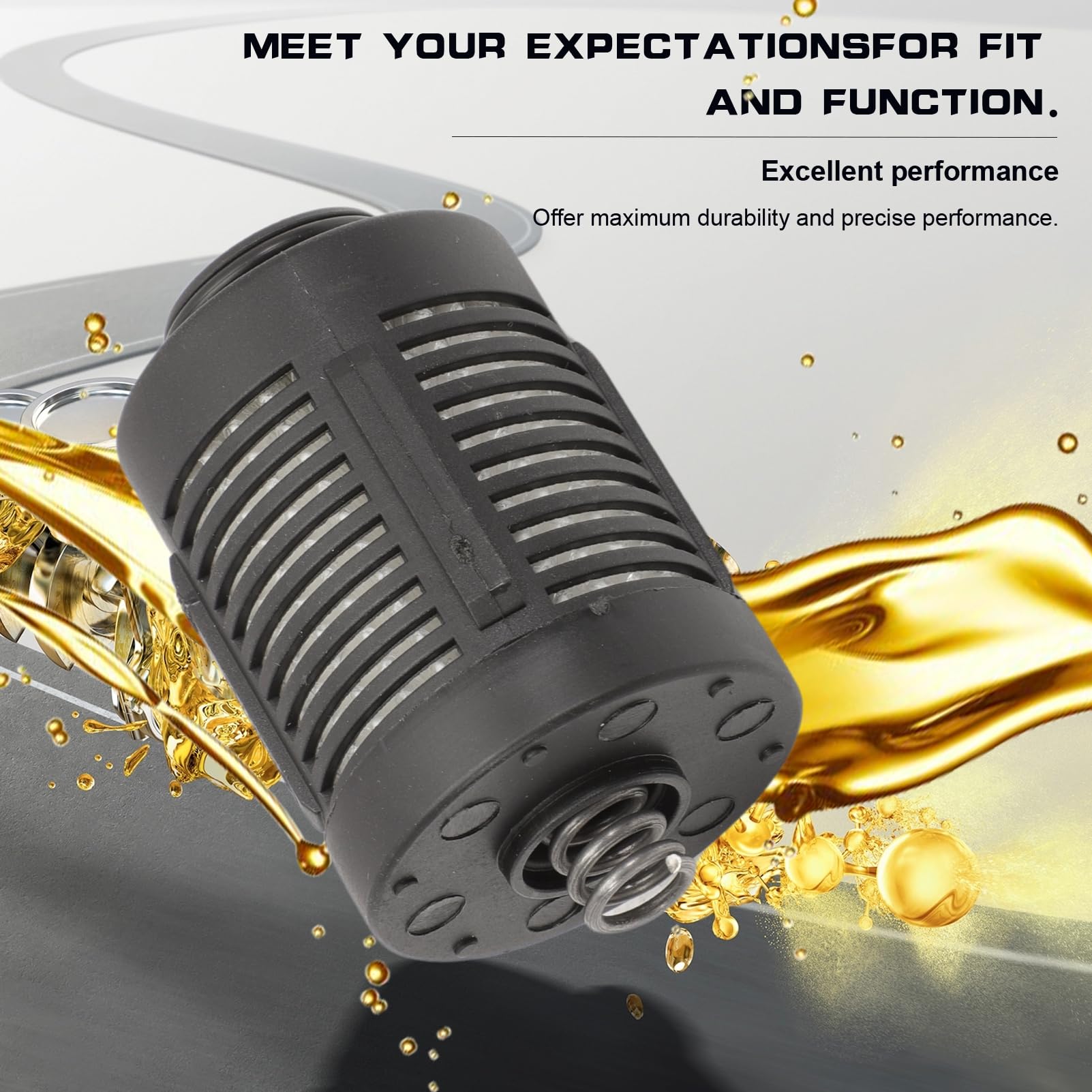 111358 Filtro olio auto con viti compatibile con A1 A3 Q3 TT Tiguan Octavia Superb Yeti Alhambra Altea, filtro olio per frizione multidisco Haldex