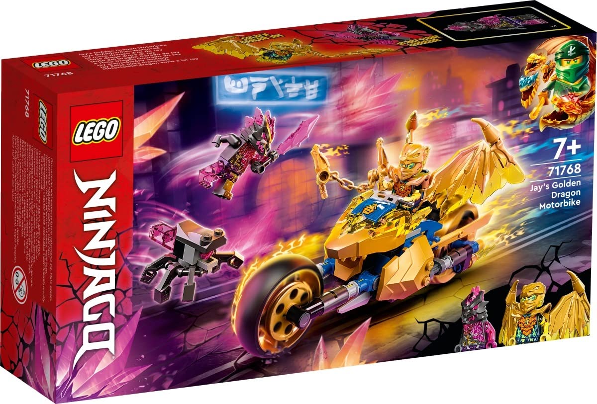 NORDICA スピードマシン 8 SPEED MACHIME LEGO Ninjago Set of 3: 71769 Coles Dragon Speedster, 71768 Jays