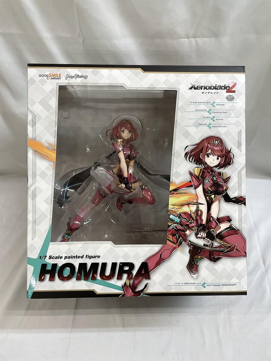[開封品]ゼノブレイド2 ホムラ1/7スケール フィギュア Amazon | ゼノブレイド2 ホムラ 1/7スケール ABS&PVC製 塗装済み完成品