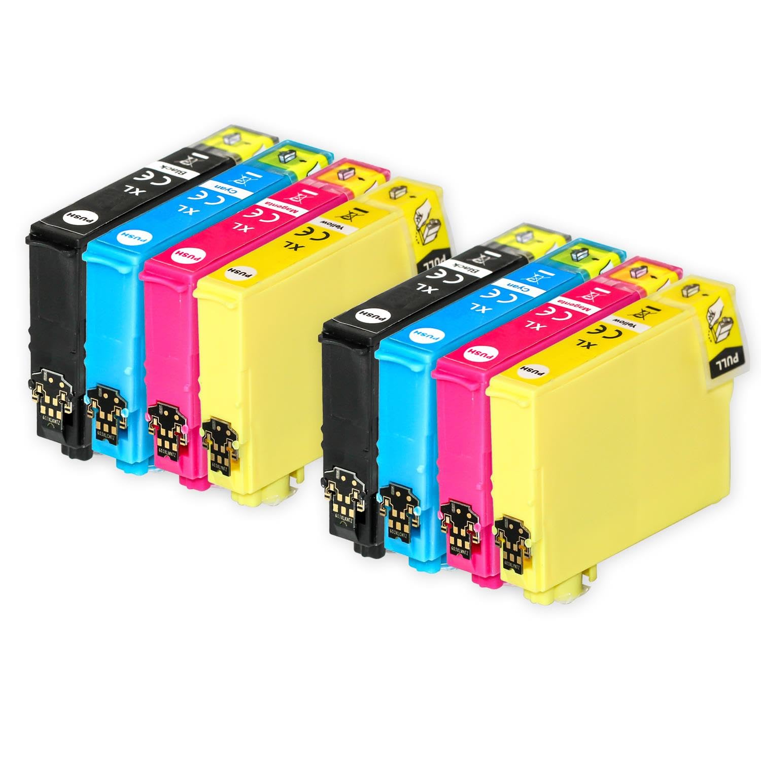 Cartouches d'encre LC123 Brother LC-127XL multipack de 4 couleurs pour imprimante Jet d'encre