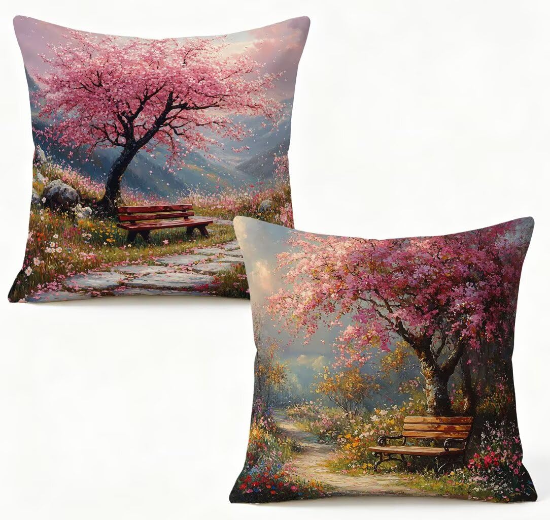 Housse de coussin 50x50 rouge avec impression recto-verso haute définition