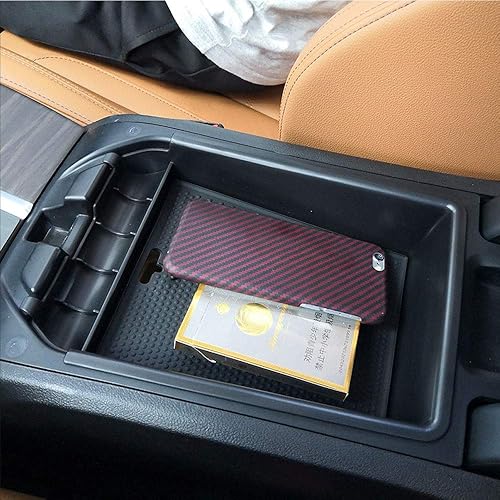 Miniatura 2 de YIWANG - Guante de almacenamiento para reposabrazos de coche para BMW X3 2018