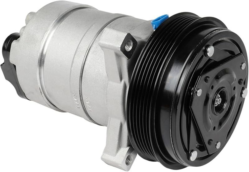 Compressor de ar-condicionado ECCPP HD6 com embreagem para Buick, Pontiac, Oldsmobile e Chevrolet – 1 unidade