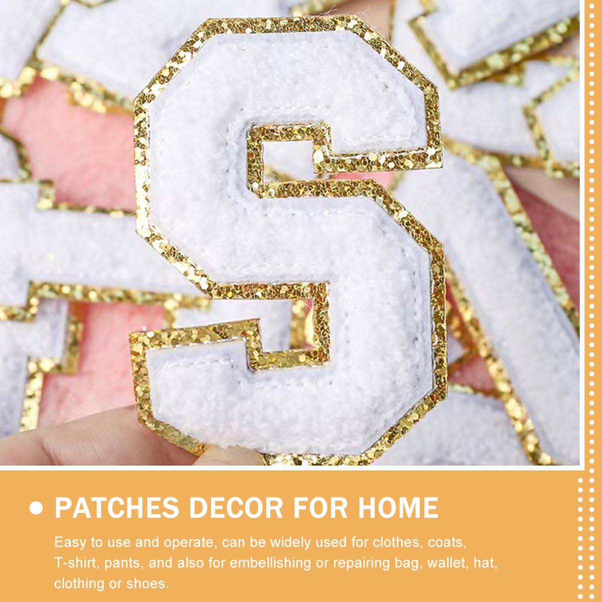 ARTIBETTER 5 Set Toppe Ricamate Per Abbigliamento Da Pz Patches Termoadesivi Per Decorazione E Riparazione Shirt Pantaloni E Accessori 5 Pezzi*5