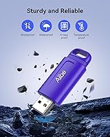 Vista 3 de Aiibe Unidad Flash de 32GB Paquete de 5 USB 2.0 Memory Stick Multipaquete para Laptop (32 GB, Colorido)