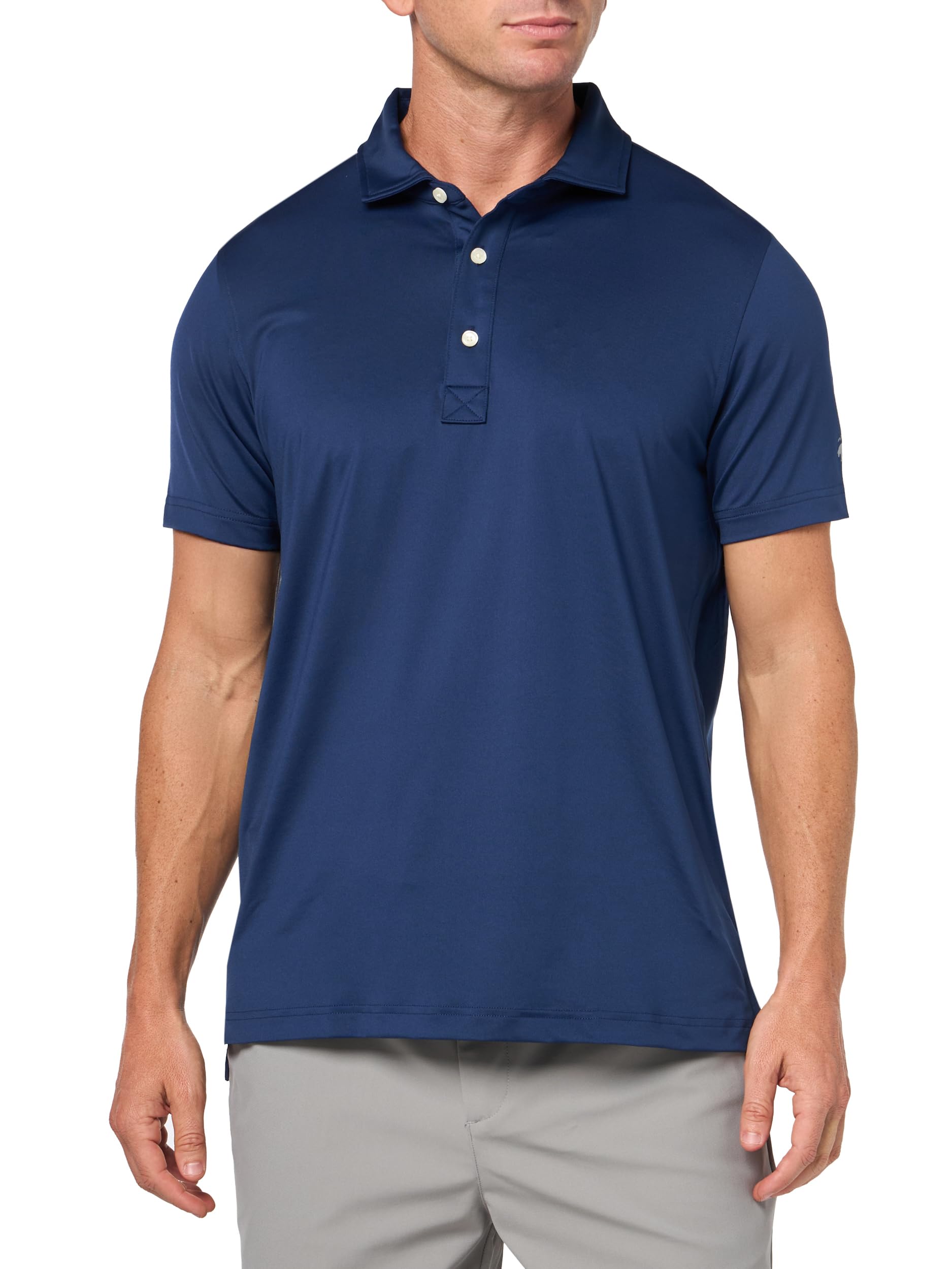 Performance Series Spread Collar Polo Shirt Medieval Blue