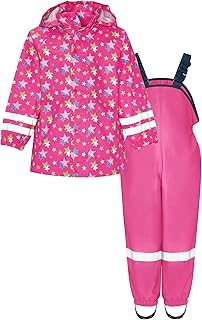 Playshoes Apparel Rain Set, Unlined, Two-Piece Rain Trousers, Rain Jacket