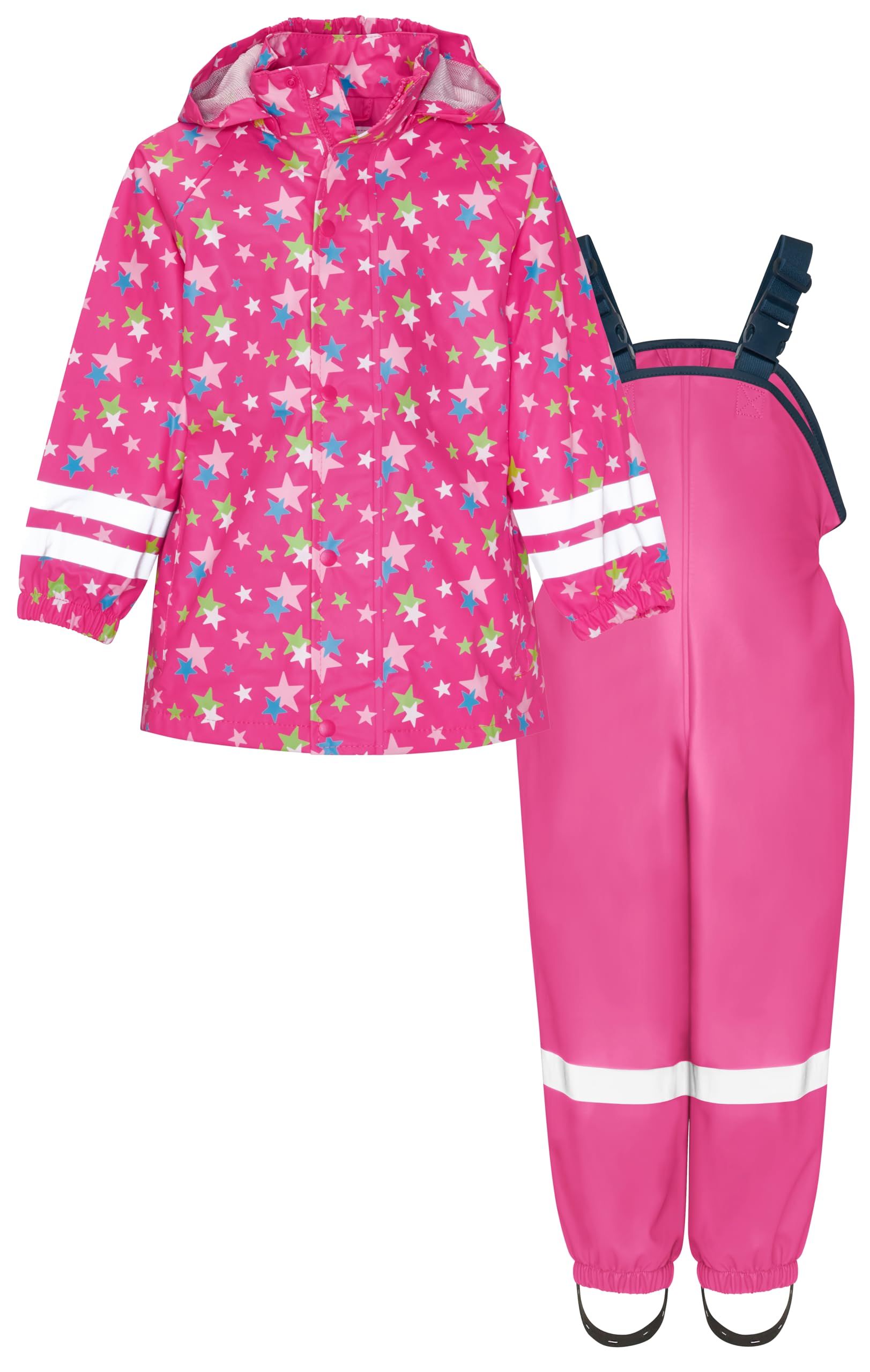 Playshoes Apparel Regen-set Ungefüttert zweiteilig Regenhose Regenjacke Regenbekleidung (1er Pack)