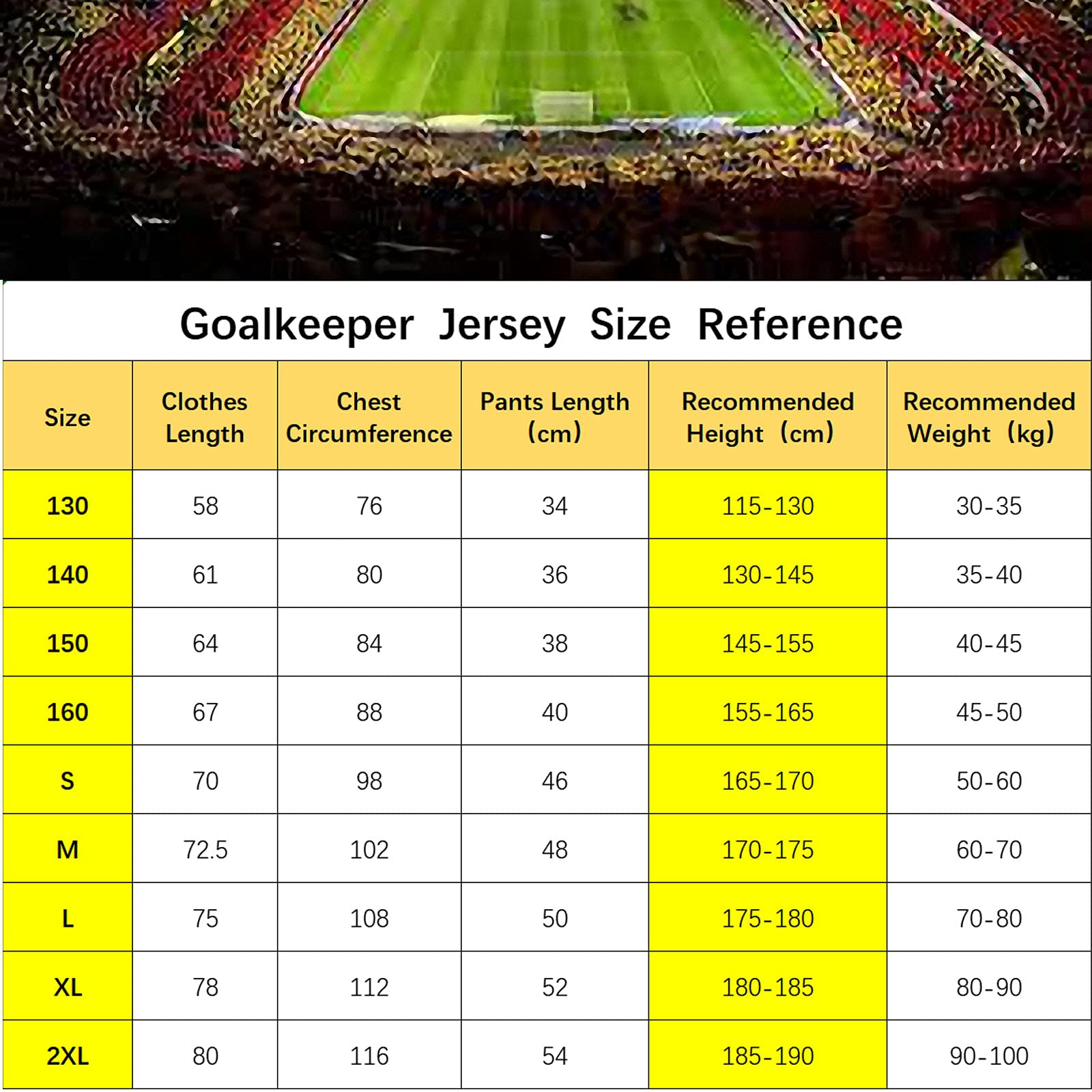 Tute da Magliette da Portiere da Calcio per Adulti, Kit di Abbigliamento Sportivo da Allenamento per Studenti, Maglia da Portiere da Uomo all'aperto