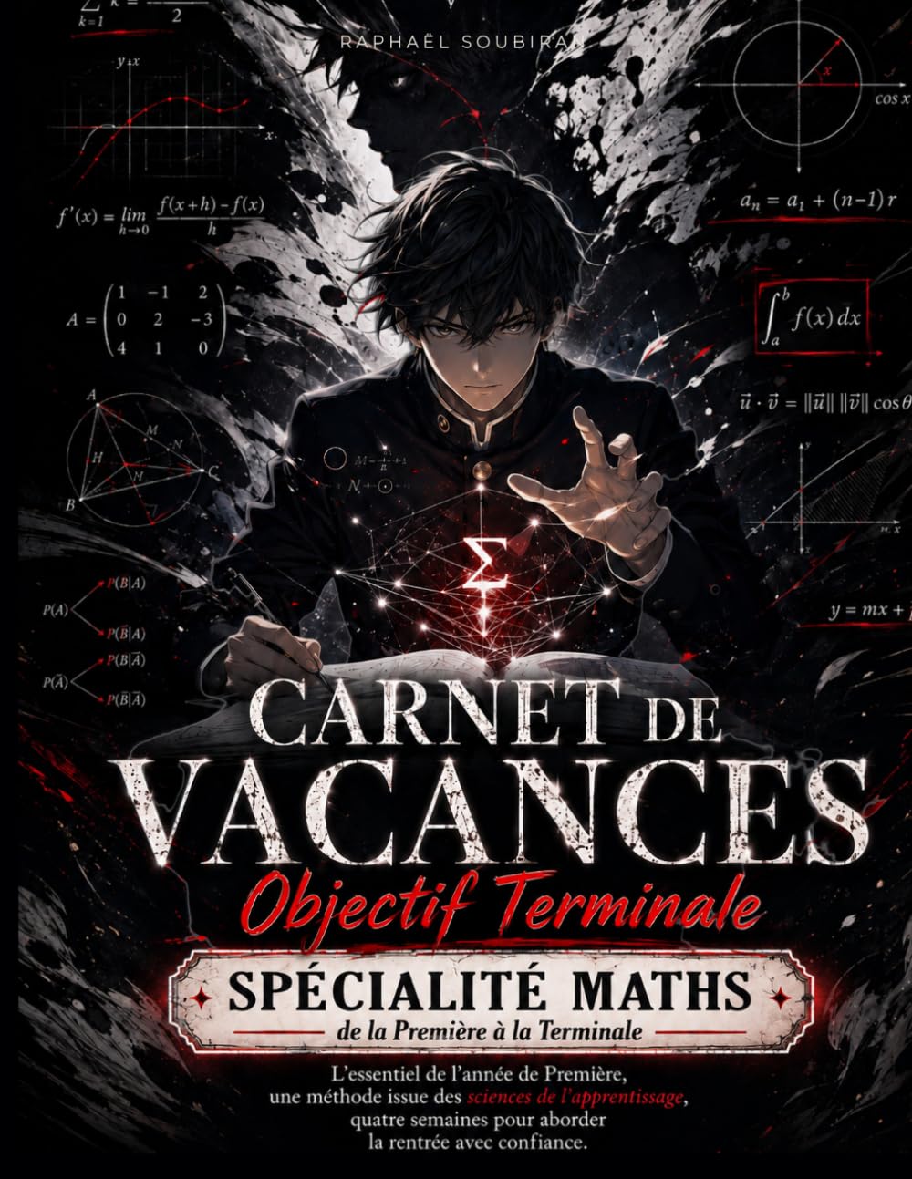 Carnet de vacances - Objectif Terminale: Spécialité Mathématiques — de la Première à la Terminale