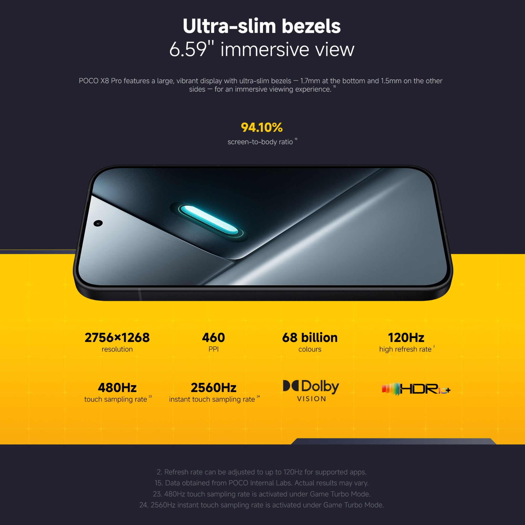 POCO Smartfon X8 Pro 5G 12 GB / 512 GB NFC Biały White