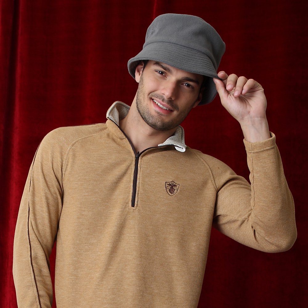 Vital Salveo- Outdoor 3WARM Windproof Bucket Hats (Grey)