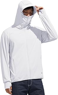 [Ferenbros] ラッシュガード メンズ UVカット パーカー 薄手 長袖 軽量 涼しい 冷感 トップス 日焼け止め 水着 紫外線対策 速乾通気性 海 アウター 無地 おしゃれ 春夏秋用