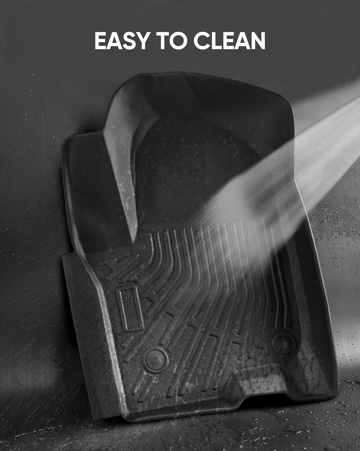 All Weather Floor Mats for Chevy Tahoe 2025-2021/ for GMC Yukon 2025-2022 (Only for 7 Seater), Custom Fit for Front 2nd 3 Row Backseat Floor Liners & Trunk Mats, Heavy Duty TPE Car Black Accessories - Image 9