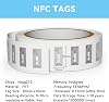 Timeskey NFC Etiketler NXP orijinal NTAG213 NFC yapışkan çıkartma şeffaf NFC etiket RFID etiketi yeniden yazılabilir 144 bayt bellek iOS kısa komutlar ile çalışır | Android - 10 adet