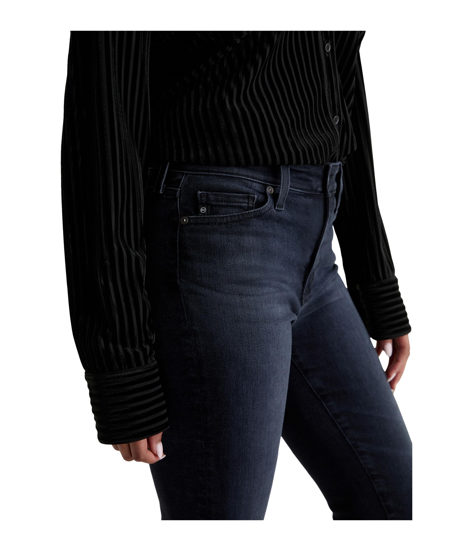 (取寄) AGジーンズ レディース ヴィオラ ミッド ライズ スキニー イン グリッチ AG Jeans women Viola Mid Rise Skinny In Glitch Glitch Viola Mid Rise Skinny In Glitch – On Sale Now with Up to 70% Off