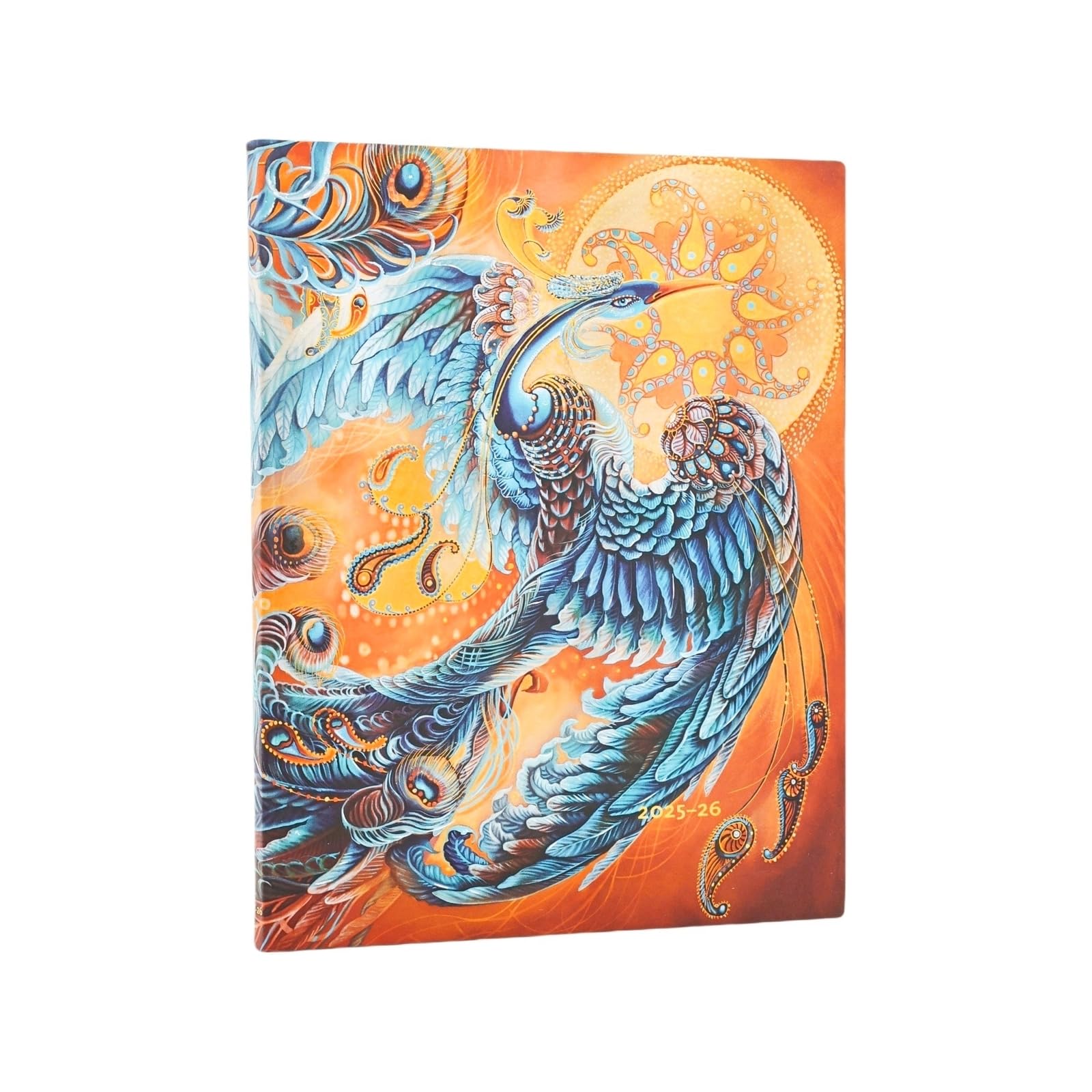 2026 Skybird (Birds of Happiness) Ultra 18-month Vertical Softcover Flexi Dayplanner 2025-2026 (Elastic Band Closure): Kalendarz 18-miesięczny